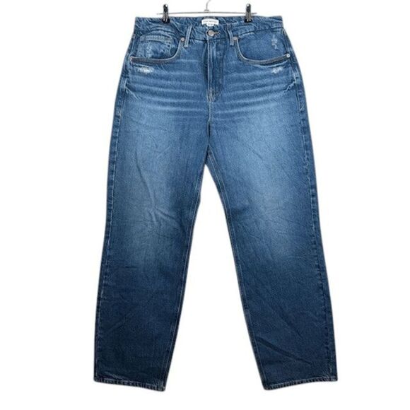 NWT Good American Good 90's Relaxed Loose Jeans Indigo Wash Size 8 / 29 - Picture 1 of 15